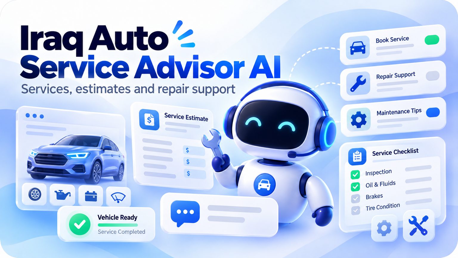 Iraq Auto Service Advisor AI