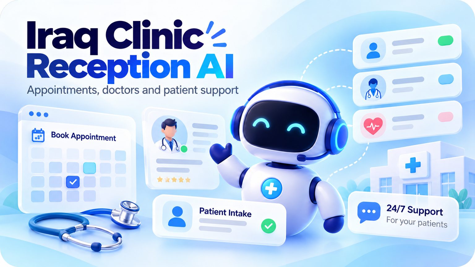 Iraq Clinic Reception AI